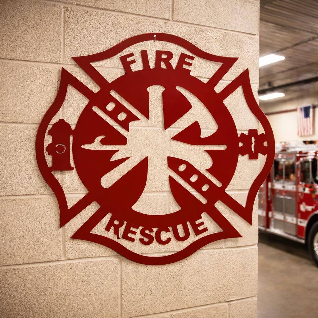 Fire Rescue Maltese Cross.