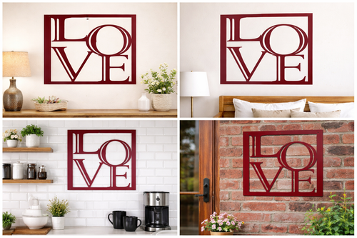 "Love" Wall Plaque