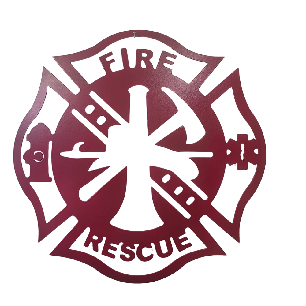 Fire Rescue Maltese Cross.
