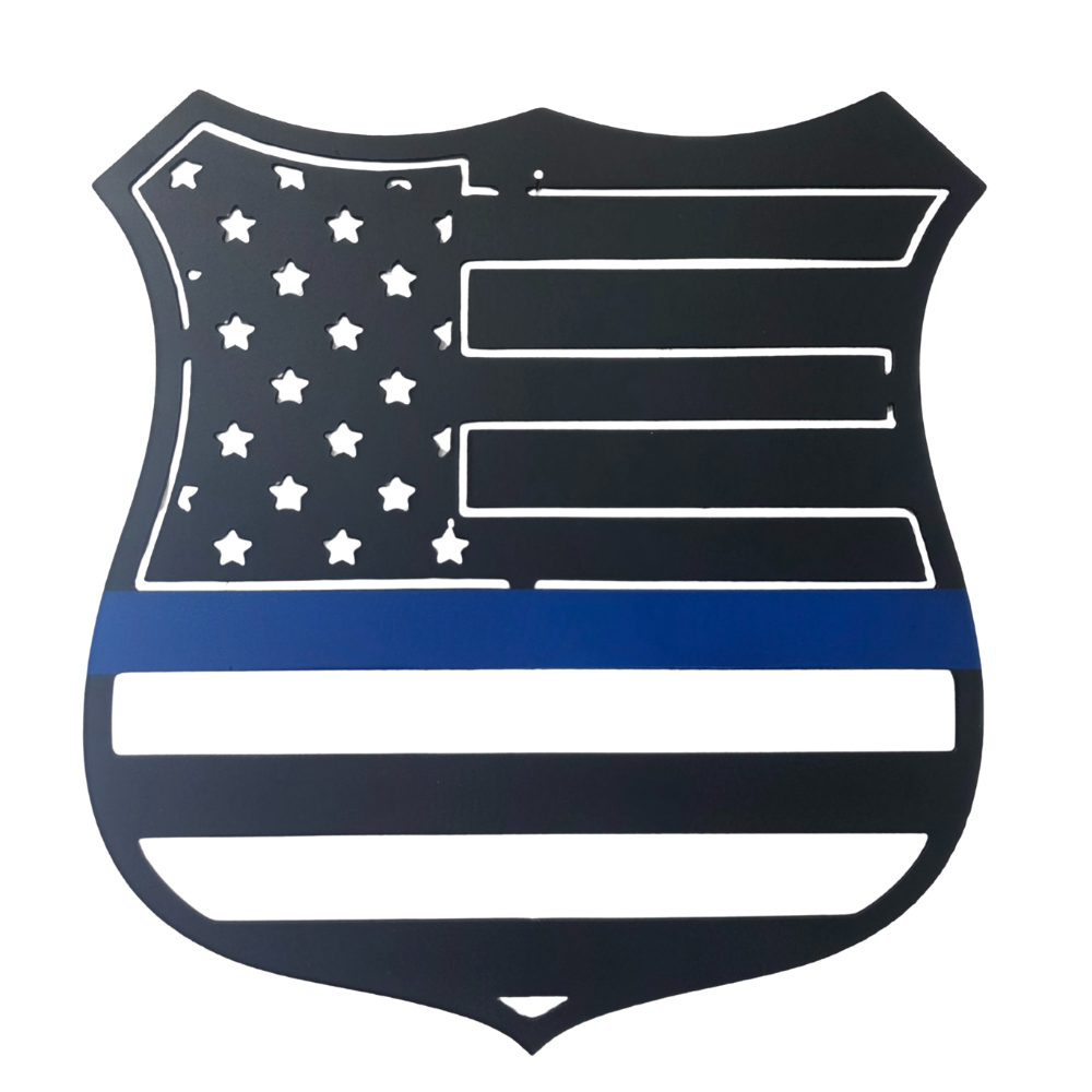Thin Blue Line Shield